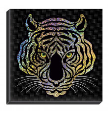 Набор для изготовления картины Сильвер-арт. Тигр АС 40-381