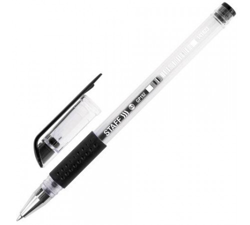Ручка гелевая с грипом STAFF 