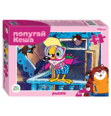 Др.Мозаика -puzzle- 35 -Попугай Кеша- (С-м) 91417