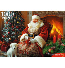 Пр.п.ПАЗЛЫ 1000 элементов. ВЕЧЕР У КАМИНА (арт.П1000-7630)
