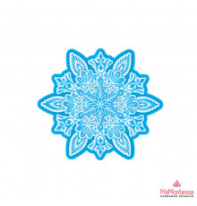 Сф.М-15255 Вырубная фигурка. Снежинка. Двухсторонняя