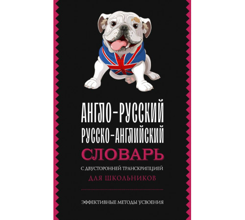 Эффективные методы усвоения. Англо-русский русско-английский словарь с двусторонней транскрипцией для школьников