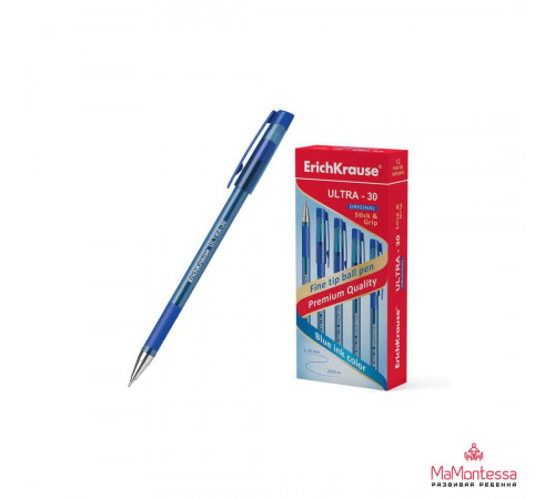 Ручка шариковая ErichKrause® ULTRA-30 Original, цвет чернил синий