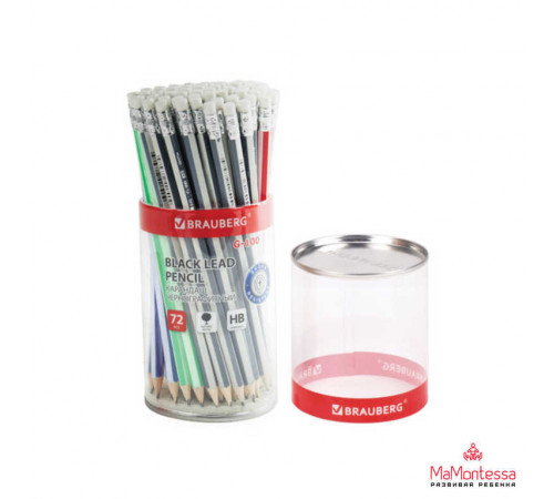 Карандаш чернографитный BRAUBERG 