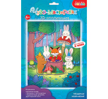 3Д аппликация. Каваий. Зверушки