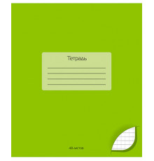 Тетрадь 48 л. кл. обл. мел. картон однот. 