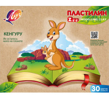 Пластилин 30 цветов 450г Луч 