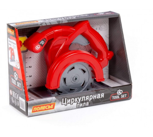 Циркулярная пила игрушечная (красная) (в коробке) 92113