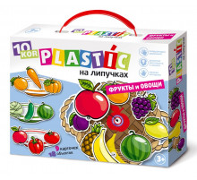 Пластик на липучках «Фрукты и овощи»