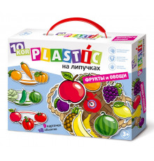 Пластик на липучках «Фрукты и овощи»