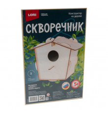 Конструктор из дерева. Скворечник. Птичий домик  Фн-020