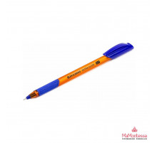 Ручка шариковая масляная с грипом BRAUBERG Extra Glide GT Tone Orange, СИНЯЯ, 0,7мм, 0,35мм,142923
