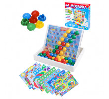 Мозайкин. Игра 4в1 (Мозаика, Мемо, Лабиринт, Лото) чемодан в коробке ( Арт. ИН-8226)