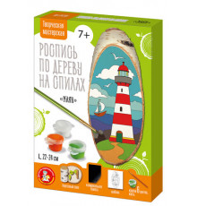 Роспись по дереву на спилах 