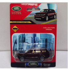 Машина металл land rover range rover, размер 7,5 см, инерция, блистер -