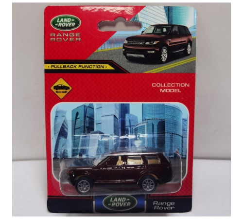 Машина металл land rover range rover, размер 7,5 см, инерция, блистер - Машина металл land rover range rover, размер 7,5 см, инерция, блистер -