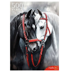 ПАЗЛЫ 500 элементов. ВЛЮБЛЕННЫЕ ЛОШАДИ (Арт. Ф500-8718)