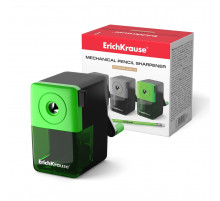 Точилка механическая ErichKrause, с контейнером, ассорти  6798