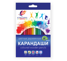 Карандаши цветные шестигранные -Классика- 36 цветов (деревянные) 31С 2032-08
