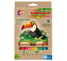 Цветные карандаши шестигранные 