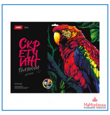 Скретчинг 30*40см Неоновые животные 