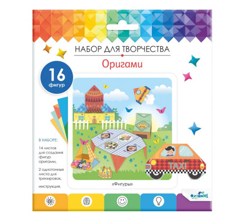 Оригами от оригами. «Фигуры». Арт. 08340