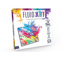 Креативное творчество «Искусство без границ» серии «Fluid Art», Набор 4 (арт.FA-01-04)