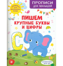 Пишем крупные буквы и цифры