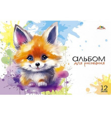 Альбом 12л. цв. офс. обл.