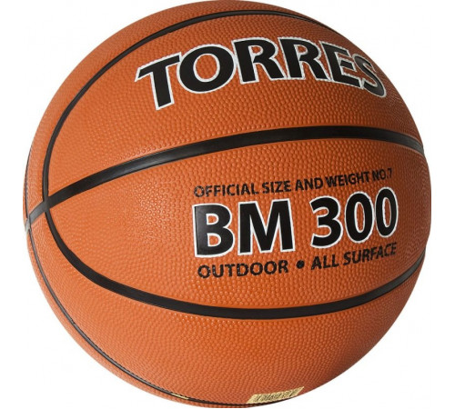 Мяч баскетбольный Torres BM300 B02017 р. Мяч баскетбольный Torres BM300 B02017 р.