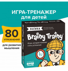 Банда умников.Brainy Trainy.Логика настольно-печатная игра ТМ Арт.УМ266