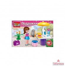 Конструктор кафе в парке, 36 дет. Город мастеров в кор.80шт 353529