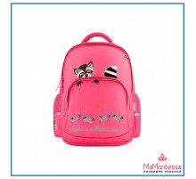 РЮКЗАК РОЗОВЫЙ С ЭРГОНОМИЧНОЙ СПИНКОЙ 