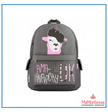 РЮКЗАК МОЛОДЕЖНЫЙ СЕРЫЙ 