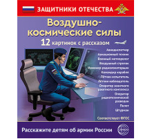 Защитники Отечества. Воздушно-космические силы (12 карточек с текстом на обороте)