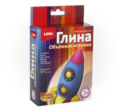 Игрушка объемная из глины Игрушка объемная из глины