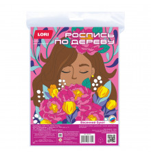 Роспись по дереву. Картина. Цветочное настроение 