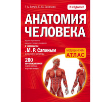 Медицинский атлас (обложка) Анатомия человека: 2 издание