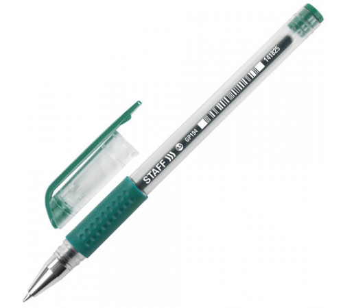 Ручка гелевая с грипом STAFF 