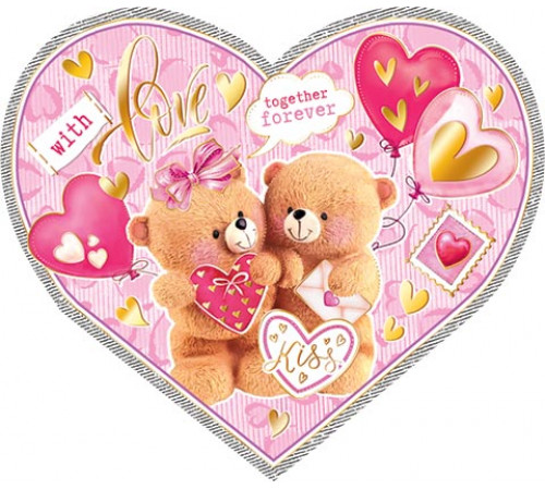 Открытка. Мир открыток. 2-01-14234А With love