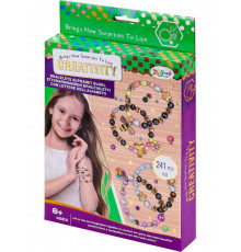 Набор для создания браслетов -Умелица- (241 элемент) в коробке, 24,7х15,9х3 см ( Арт. Y15740014)