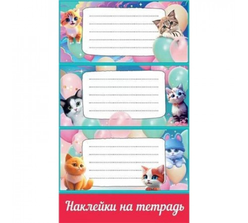 Наклейки на тетрадь 