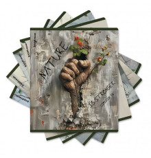 Тетрадь общая ученическая ErichKrause Nature Power, 48 л, кл., твин-лак _MIX-PACK 63302