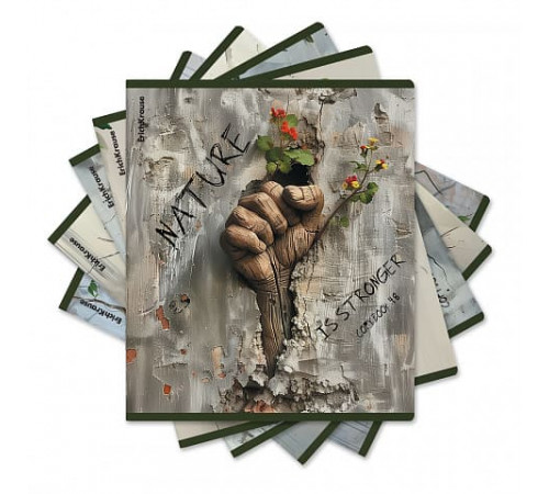 Тетрадь общая ученическая ErichKrause Nature Power, 48 л, кл., твин-лак _MIX-PACK 63302