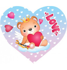 Подвески. Мир открыток. 2-70-14308А LOVE