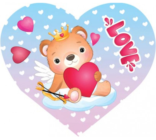 Подвески. Мир открыток. 2-70-14308А LOVE