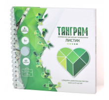 Игра магнитная головоломка Танграм «Листик»