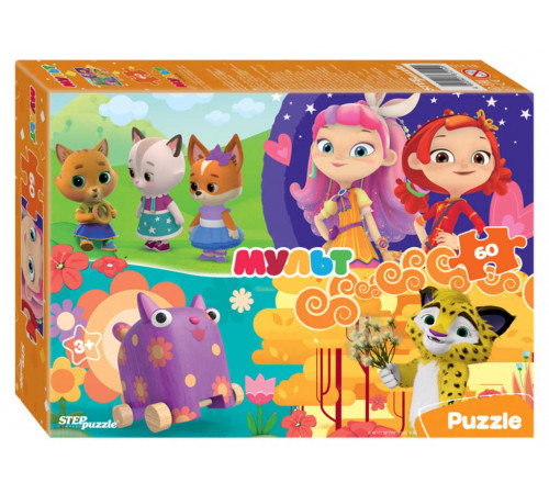 Мозаика -puzzle- 60 -Сказочный патруль и  Мульт- (0+ Медиа) 81210