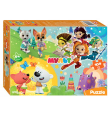Др.Мозаика -puzzle- 104 -Сказочный патруль и др. Мульт- (0+ Медиа) 82216