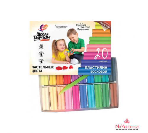 Пластилин восковой 